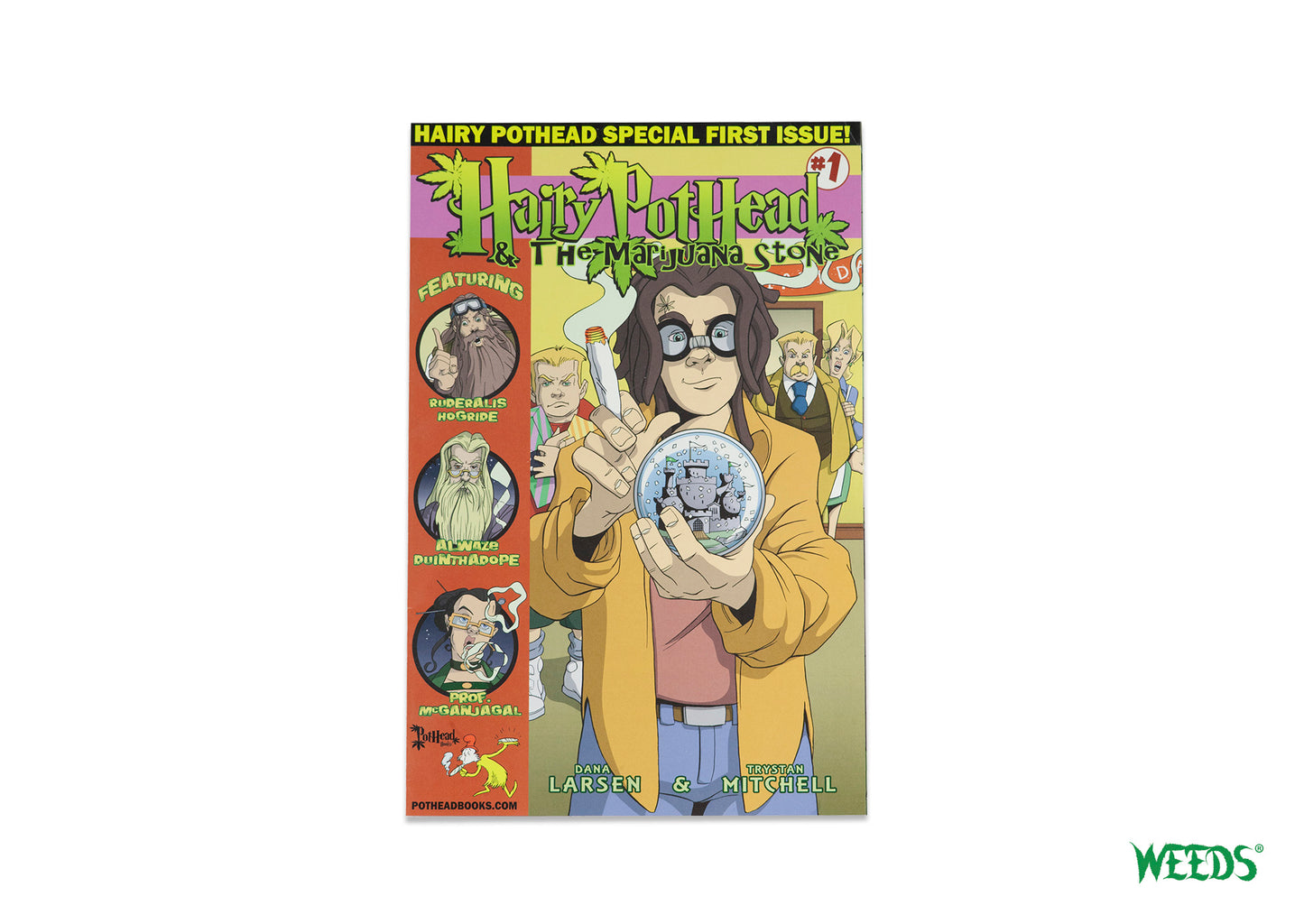 Hairy Pothead & The Marijuana Stone - Comic Book By: Dana Larsen & Trystan Mitchell