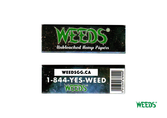WEEDS® Unbleached Hemp Papers - Regular